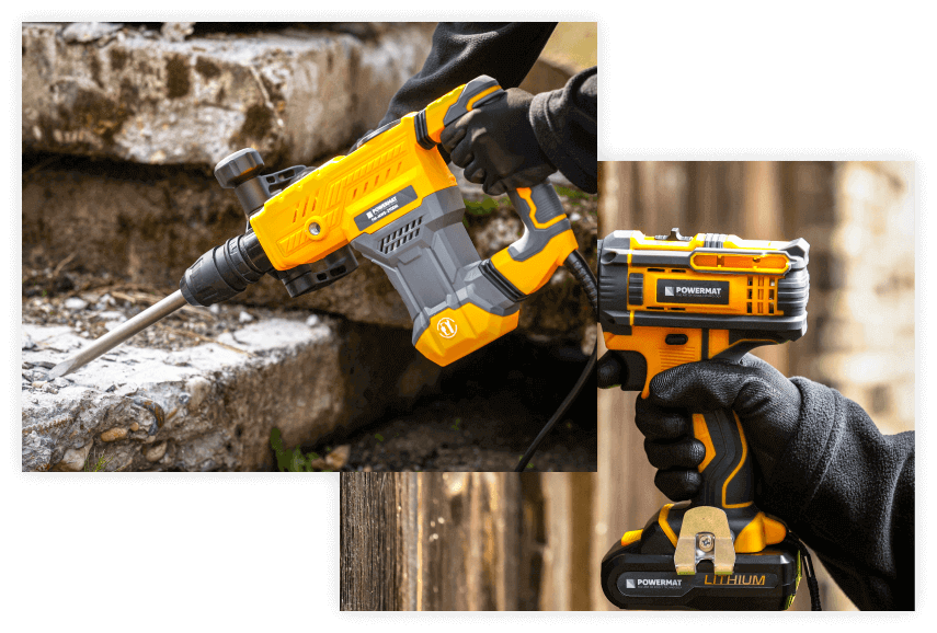 Młoty udarowe i wkrętarki POWERMAT