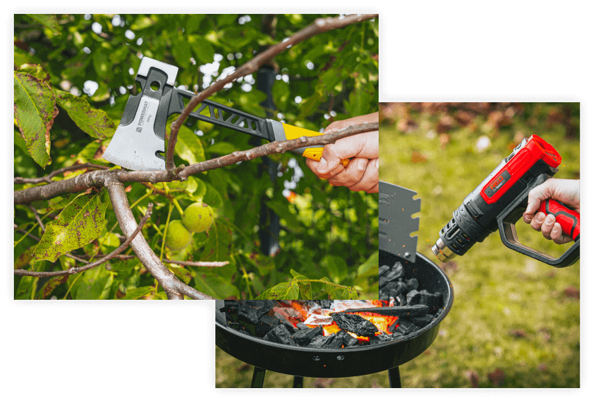 Siekiery i opalarki marki POWERMAT