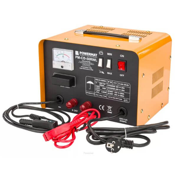 Jaki prostownik do akumulatora? Model z napięciem wyjściowym 12 V Prostownik do akumulatora samochodowego - osobowego i ciężarowego