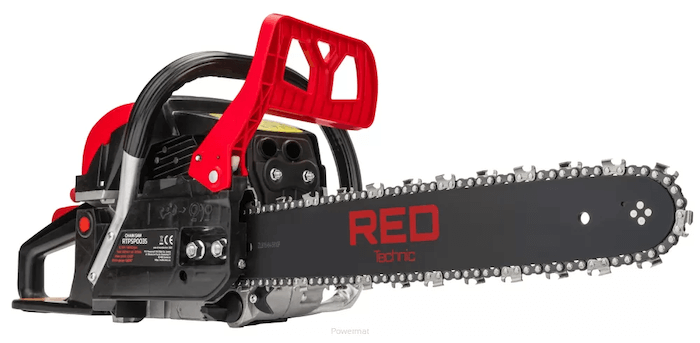 Piła Red Technic RTPSP0035 z silnikiem spalinowym Piła spalinowa - ranking z modelem RTPSP0035 Red Technic