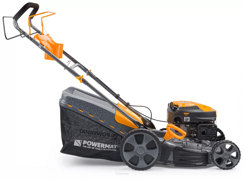 Powermat PM-KSS-6S - kosiarka spalinowa z napędem i mocą 6 KM Najmocniejsza kosiarka spalinowa z napędem - model PM-KSS-6S polskiej marki Powermat