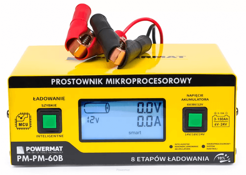 Jaki prostownik do akumulatora Start Stop? Model PM-PM-60B Powermat
